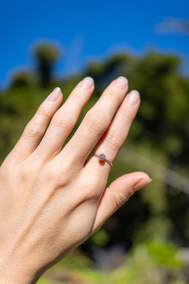 Pink Tourmaline Ring